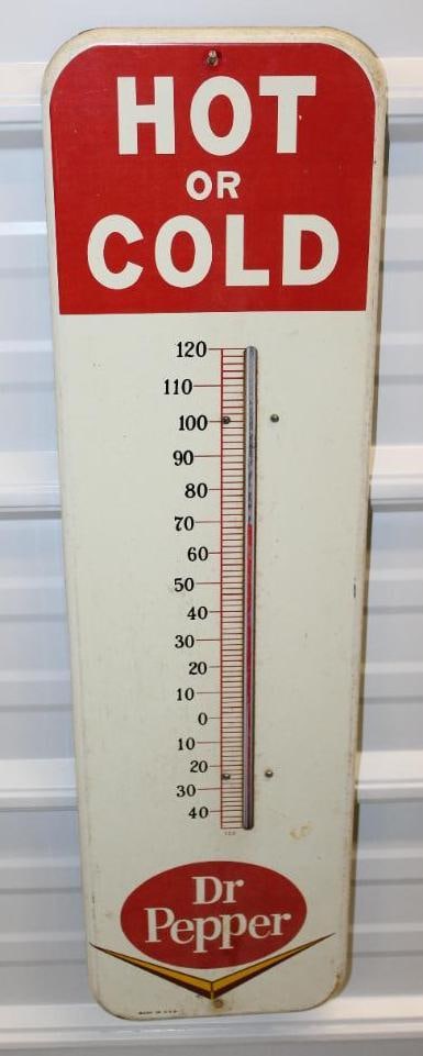 Hot or Cold Dr Pepper Advertising Thermometer (1 of 6)