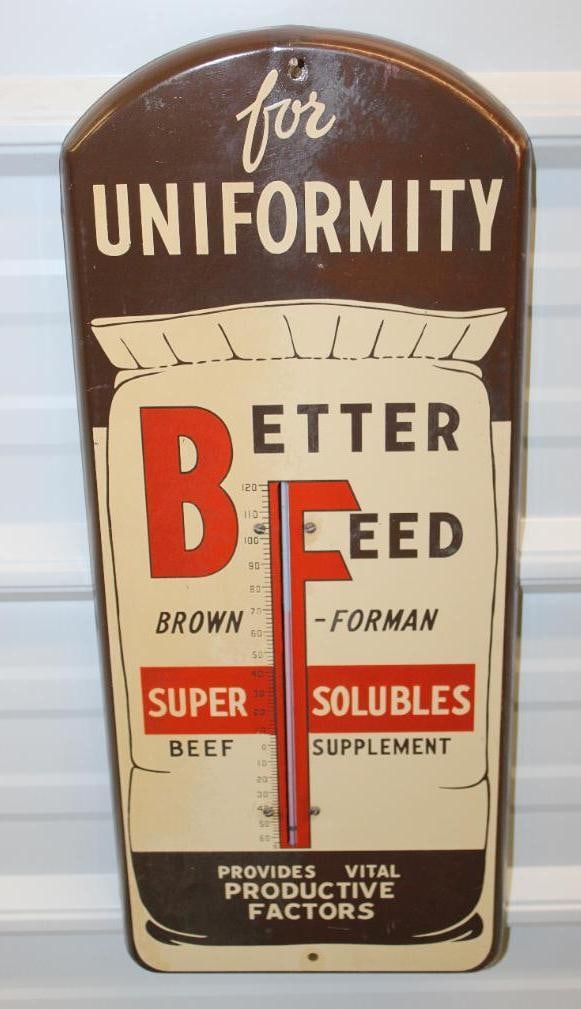 Brown Forman Feed Advertising Thermometer (1 of 5)