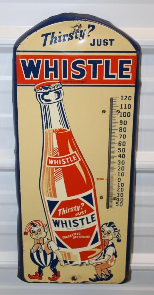 Whistle Soda Advertising Thermometer (1 of 8)