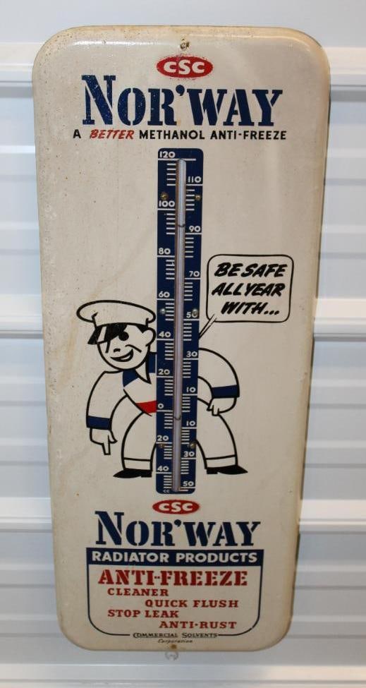 Norway Antifreeze Advertising Thermometer (1 of 8)