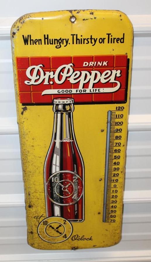 Dr Pepper Soda Advertising Thermometer (1 of 8)
