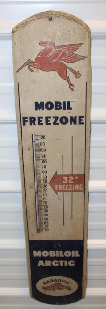 Mobil Gargoyle Antifreeze Advertising Thermometer (1 of 8)