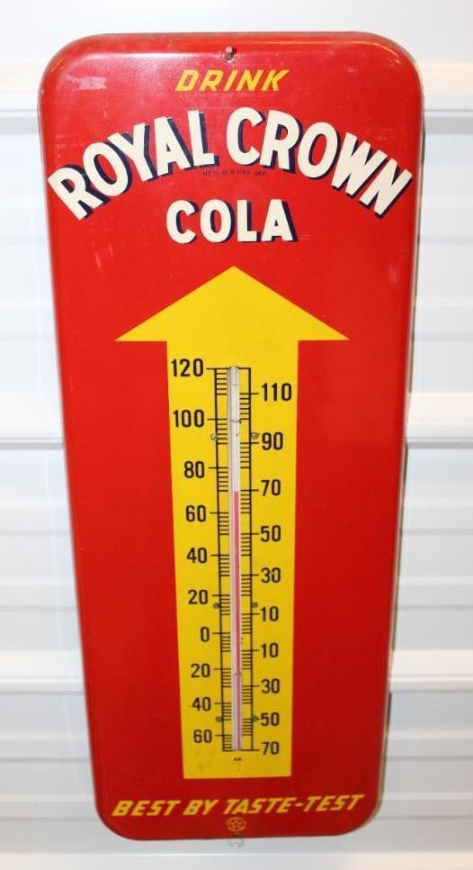 Drink Royal Crown Cola Donasco Advertising Thermometer (1 of 5)