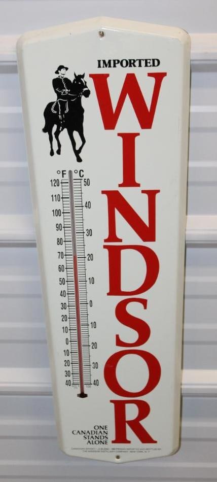 Seagram's 7 Whiskey Advertising Thermometer (1 of 7)