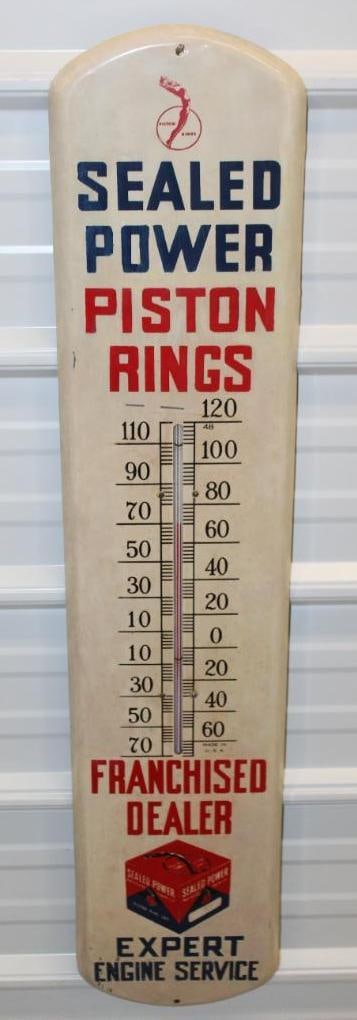 Sealed Power Piston Rings Advertising Thermometer (1 of 8)