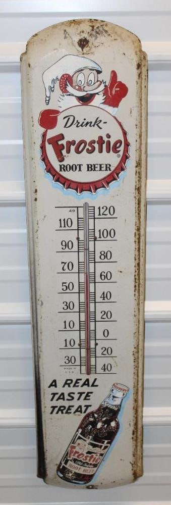 Frostie Root Beer Advertising Thermometer (1 of 7)