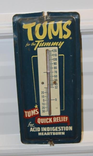 Tums Heartburn Advertising Thermometer (1 of 5)