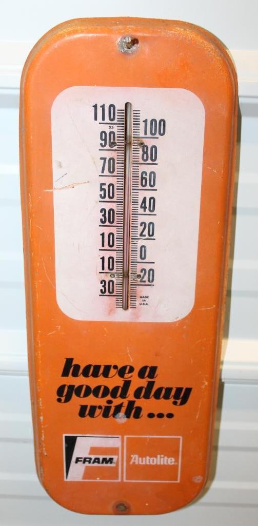 Fram Autolite Filters Advertising Thermometer (1 of 6)