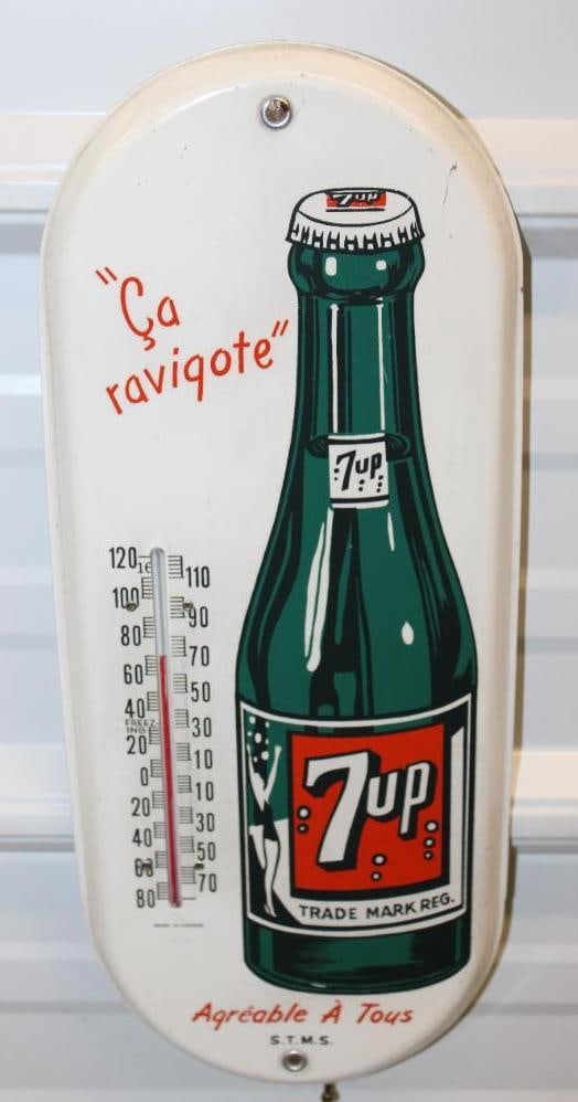 7-Up Soda Advertising Thermometer (1 of 6)