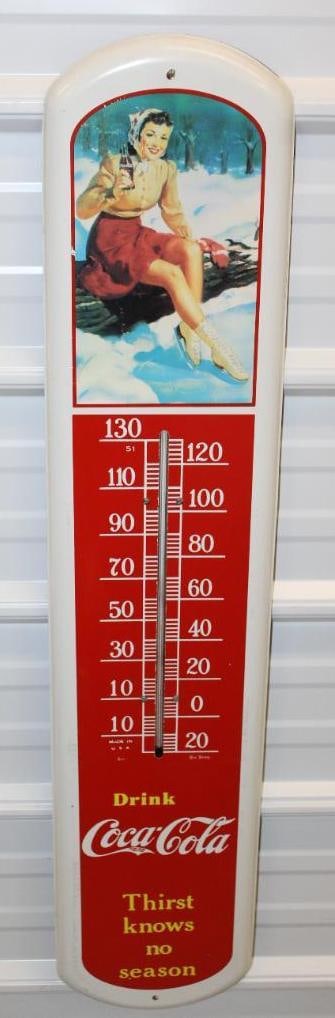 Coca Cola Advertising Thermometer (1 of 8)