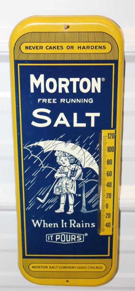 Morton Salt Advertising Thermometer (1 of 4)