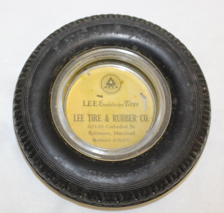 Lee Tires Advertising Tire Ashtray (1 of 4)