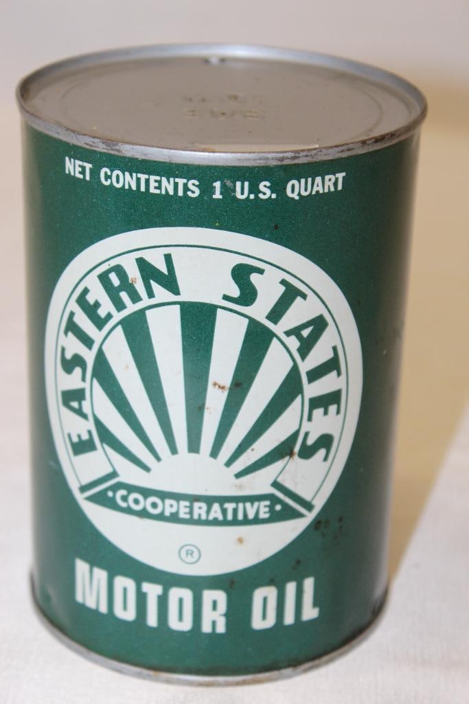 Eastern States Cooperative Metal 1 Quart Motor Oil Can (1 of 4)