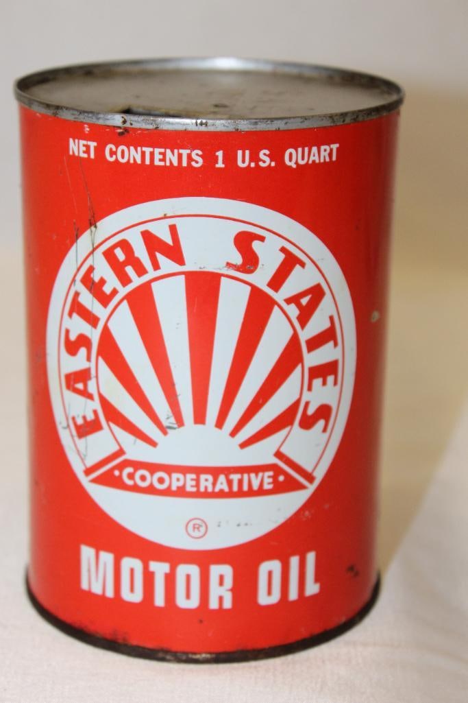 Eastern States Cooperative Metal 1 Quart Motor Oil Can (1 of 4)