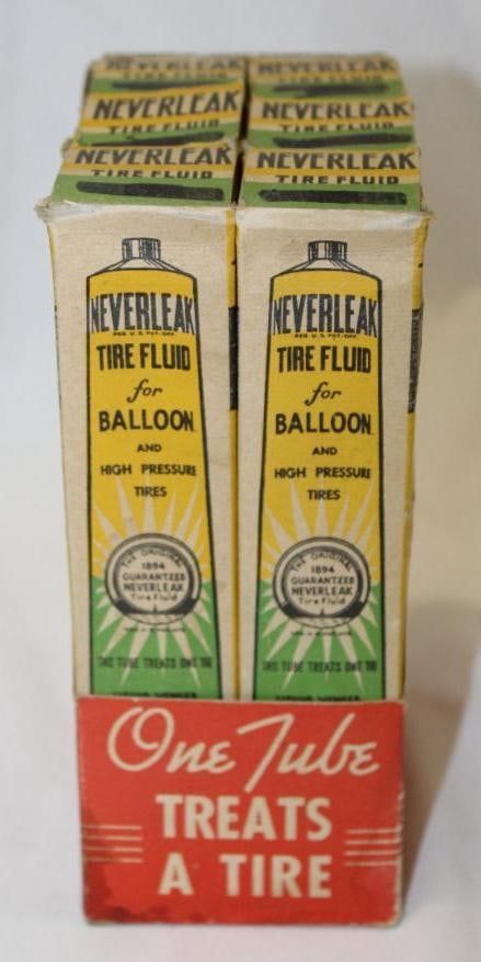 Neverleak Balloon Tire Fluid Cardboard Countertop Advertising Display (1 of 8)