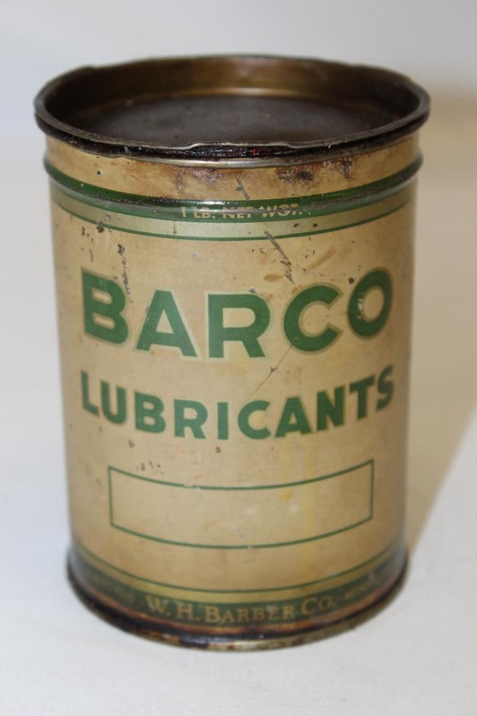 Barco W.H. Barber 1 Lb Grease Can (1 of 4)