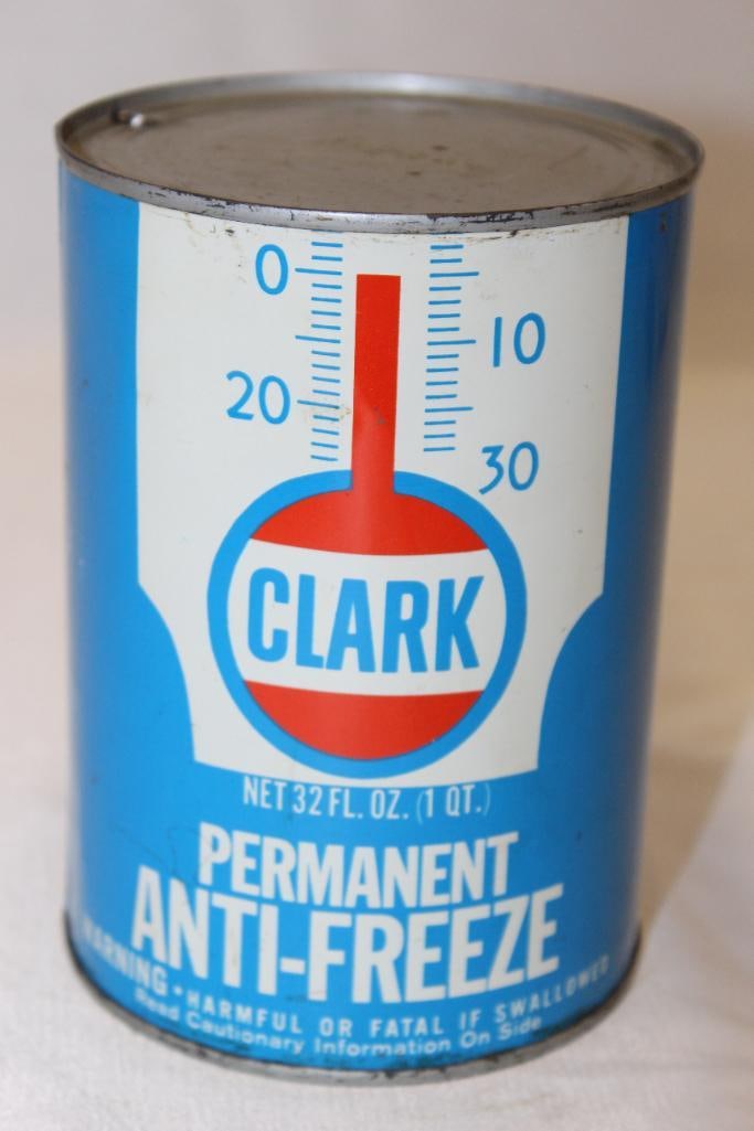 Clark Permanent Antifreeze Metal 1 Quart Can (1 of 4)