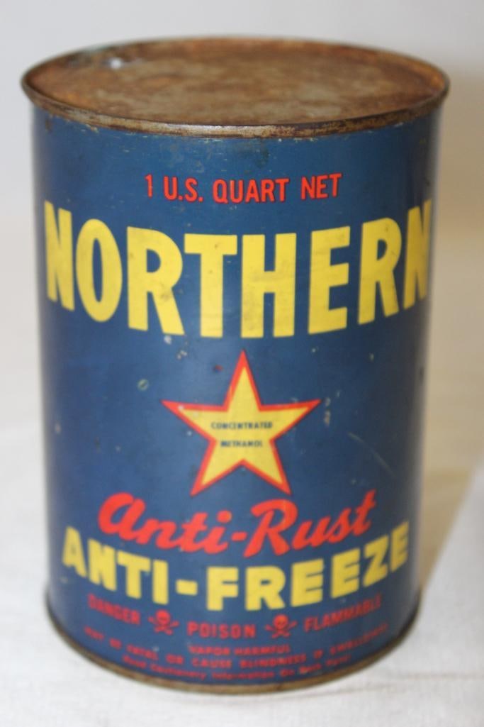 Northern Metal 1 Quart Antifreeze Can (1 of 3)