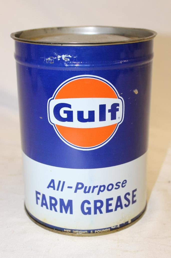 Gulf All-Purpose Farm Grease 5 Lb Can (1 of 4)