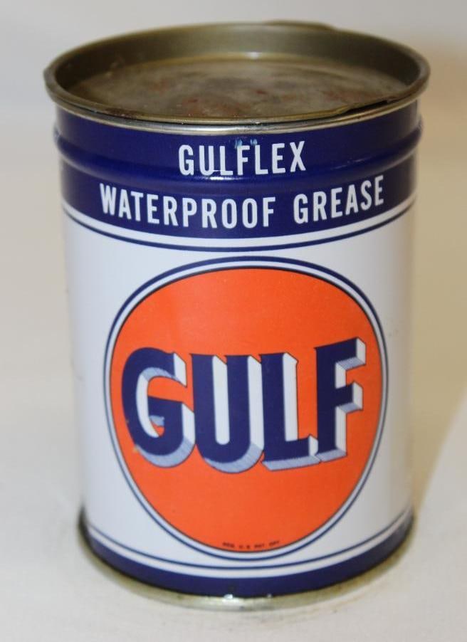 Gulf Gulflex 1 Lb Grease Can (1 of 4)
