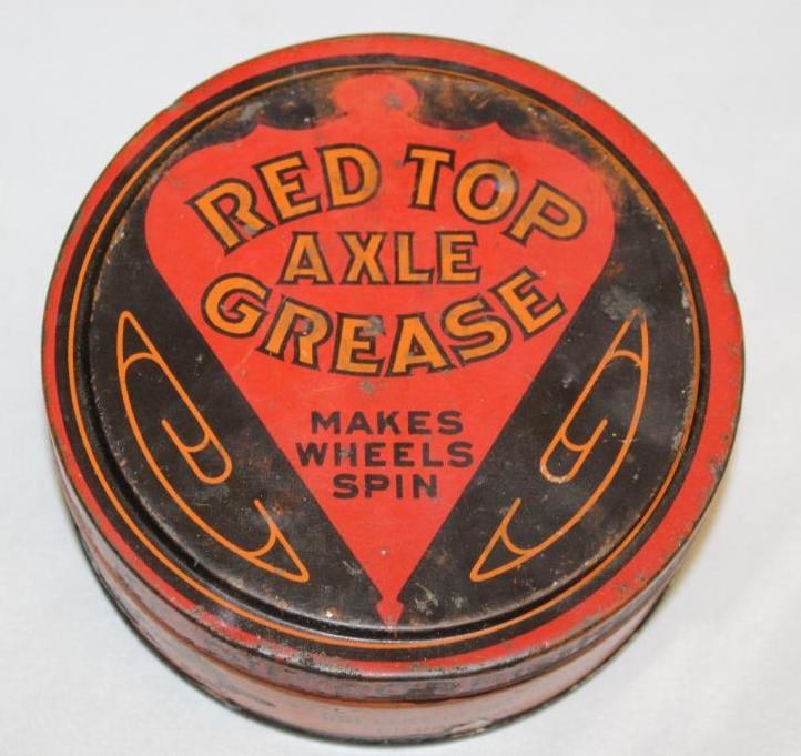 Gulf Red Top Axle Grease 1 Lb Grease Can (1 of 3)