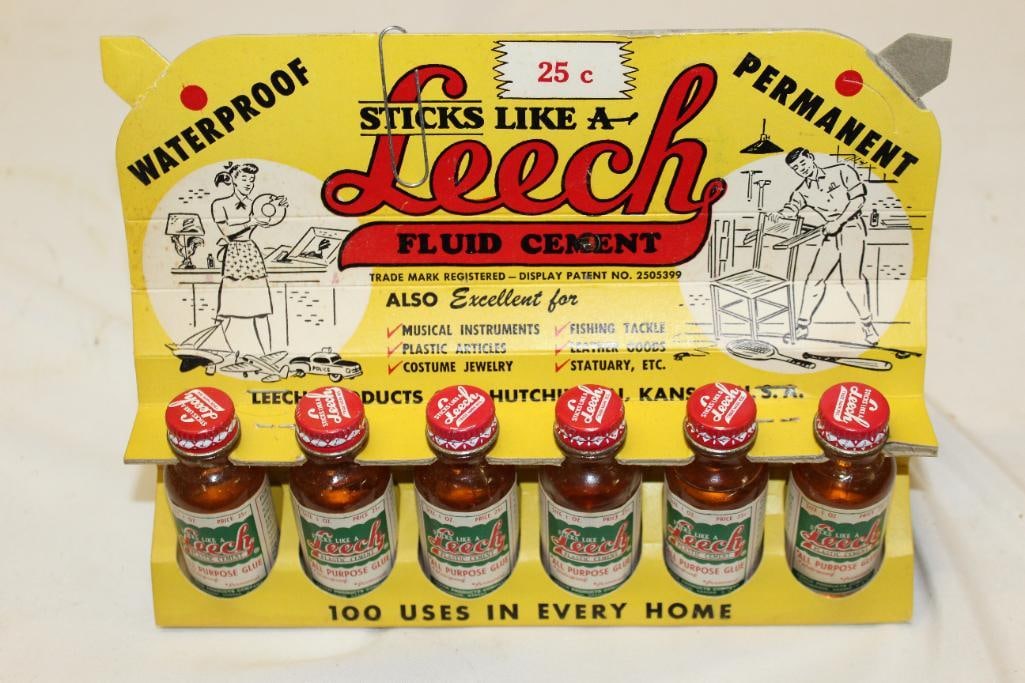 Leech Fluid Cement Countertop Advertising Display (1 of 4)