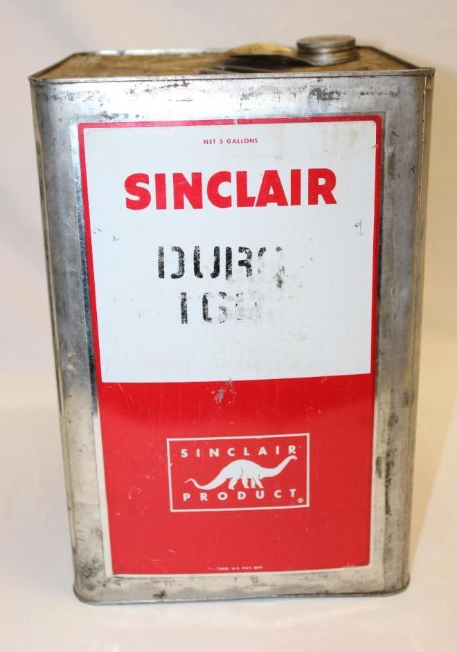 Sinclair Duro 5 Gallon Motor Oil Can (1 of 4)