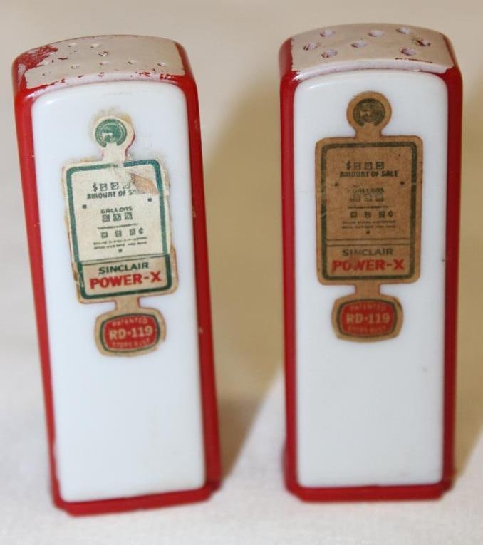 Sinclair Power X Advertising Salt and Pepper Shakers (1 of 5)