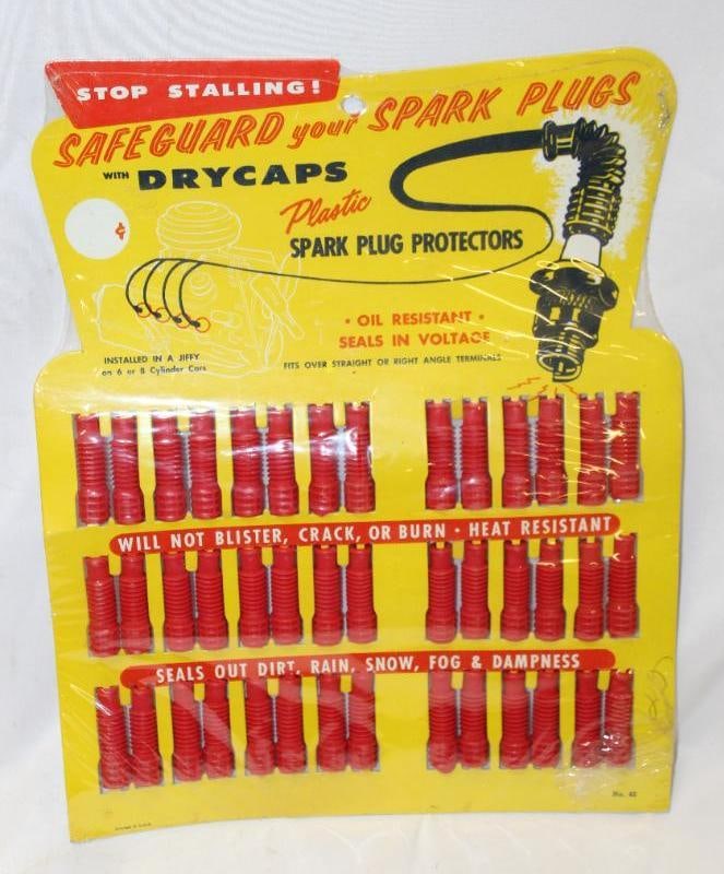 Spark Plug Protectors Countertop Advertising Display (1 of 4)