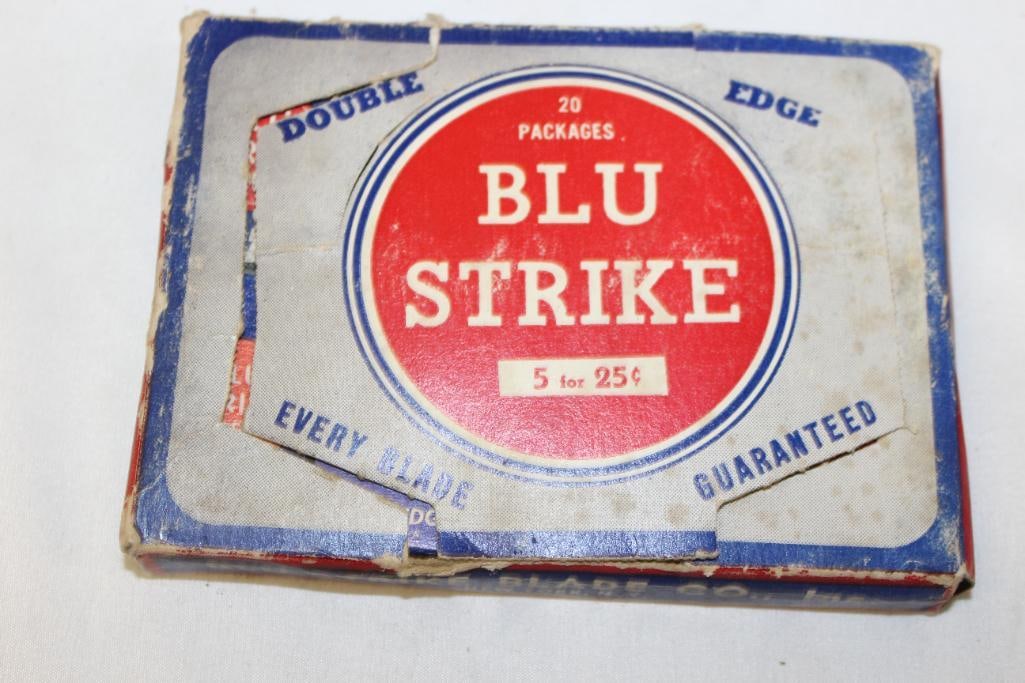 Blu Strike Razor Blade Countertop Advertising Display (1 of 4)