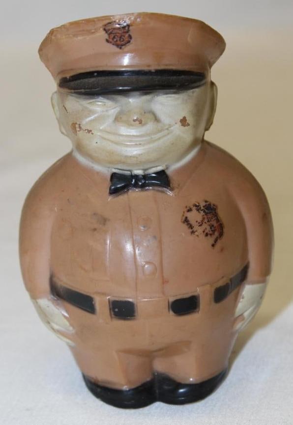 Phillips 66 Station Attendant Man Coin Bank (1 of 5)