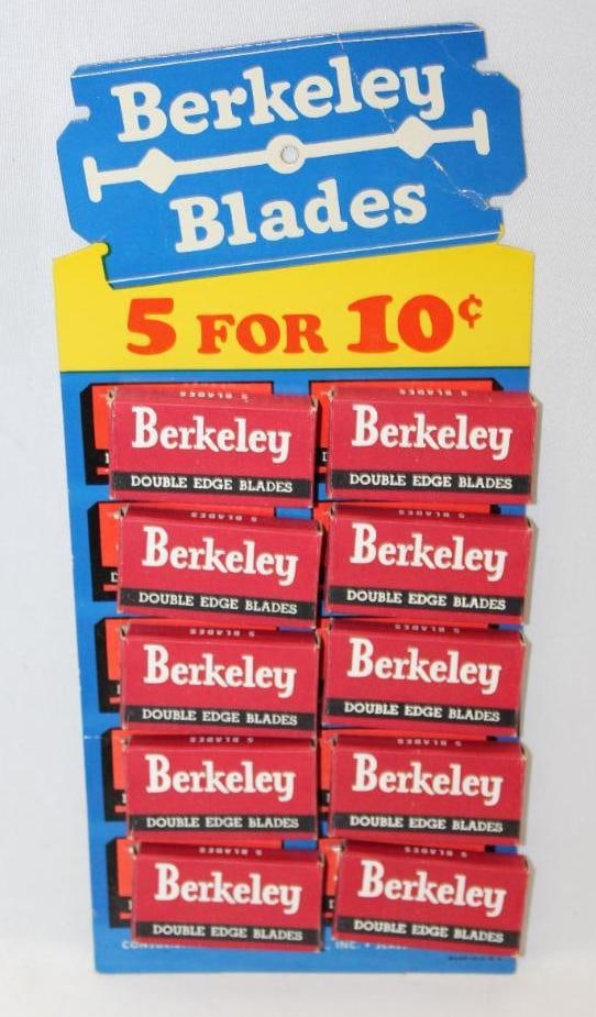 Berkeley Razor Blade Countertop Advertising Display (1 of 4)
