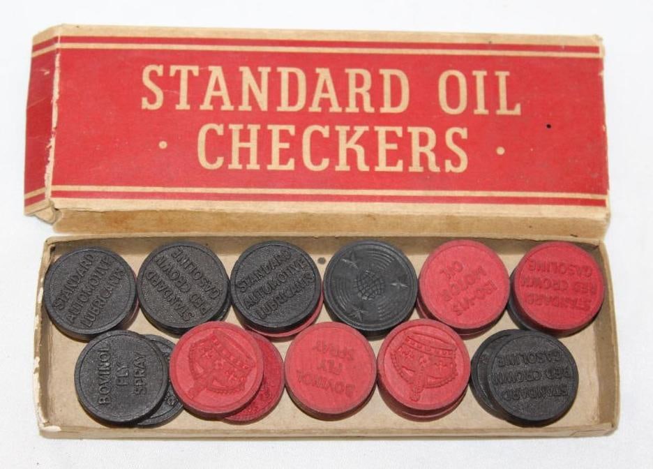 Standard Oil Red Crown Checkers (1 of 3)