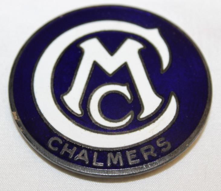1921-1932 Chalmers Motor Car Co Radiator Emblem Badge (1 of 2)