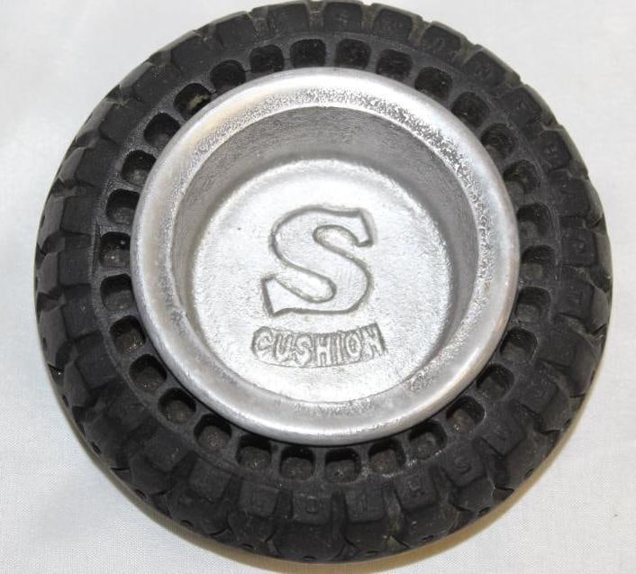 Swinehart Cushion Advertising Tire Ashtray (1 of 2)