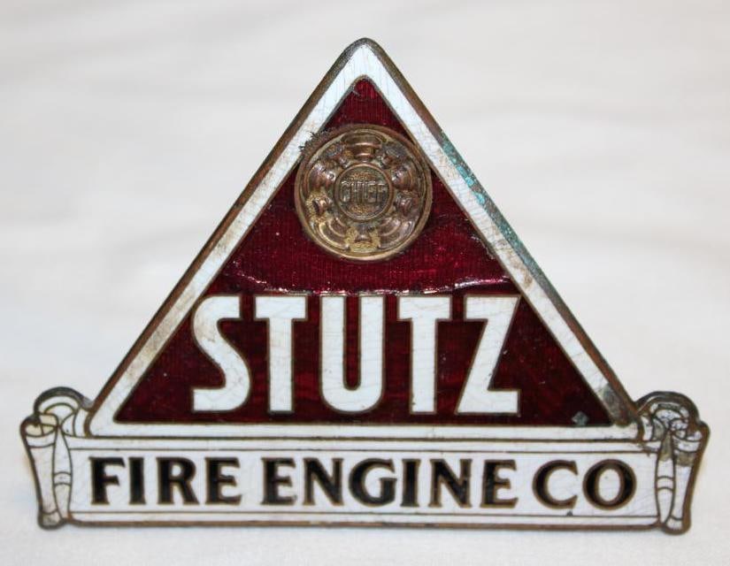 1922-1927 Stutz Fire Engine Co. Radiator Emblem Badge (1 of 1)
