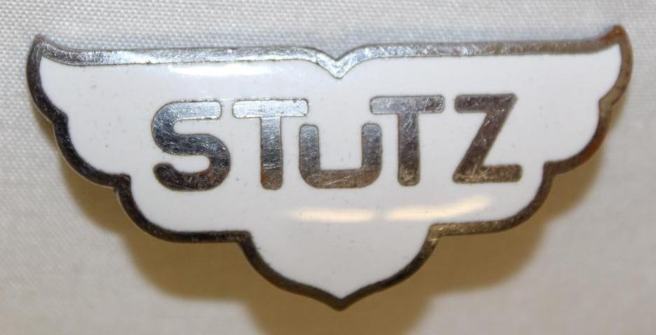 1928 Stutz Motor Car Co Radiator Emblem Badge (1 of 2)