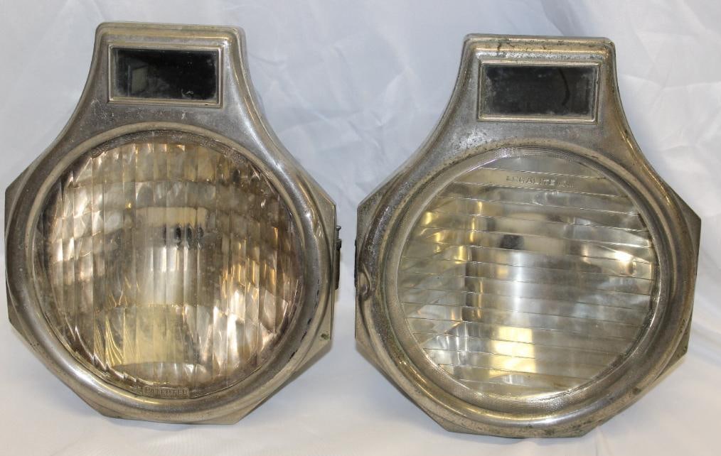 Pair of 1915-1917 Locomobile Headlights (1 of 6)
