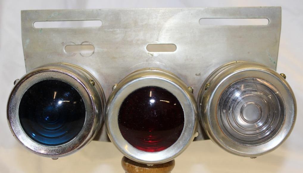 1920's Rolls Royce 3 Color Taillight (1 of 6)