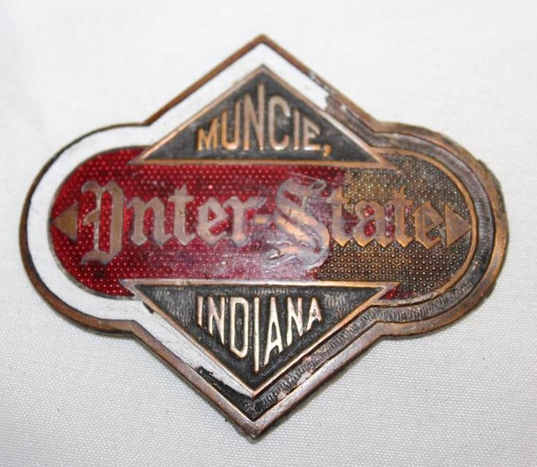 1915-1918 Inter-State Radiator Emblem Badge (1 of 2)