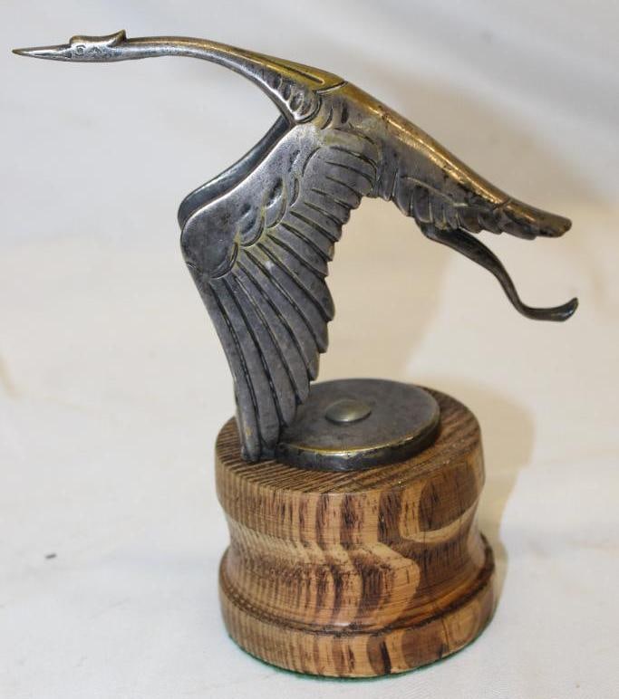 Hispano Suiza Stork Radiator Mascot Hood Ornament (1 of 4)