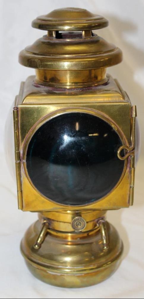 Brass E & J Automobile Taillight Ford Model T (1 of 7)