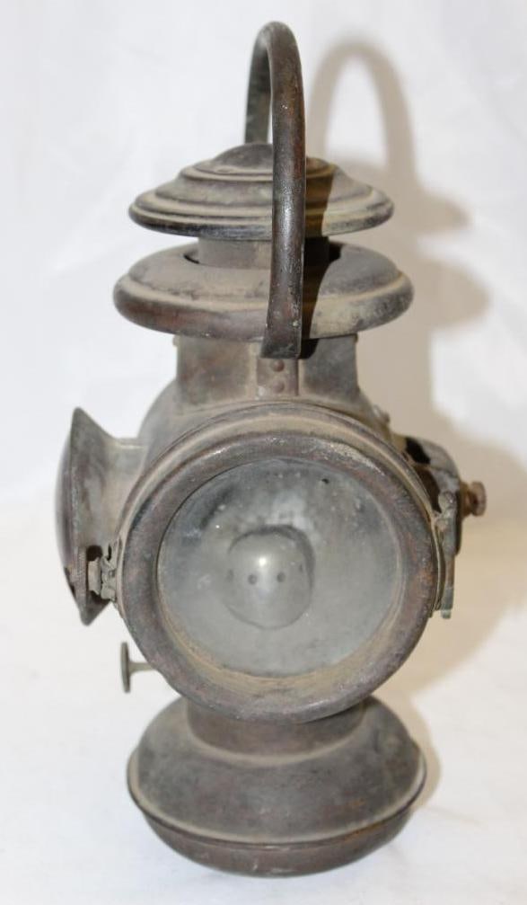 Brass Solar Model 905D Bale Handled Automobile Sidelight (1 of 6)