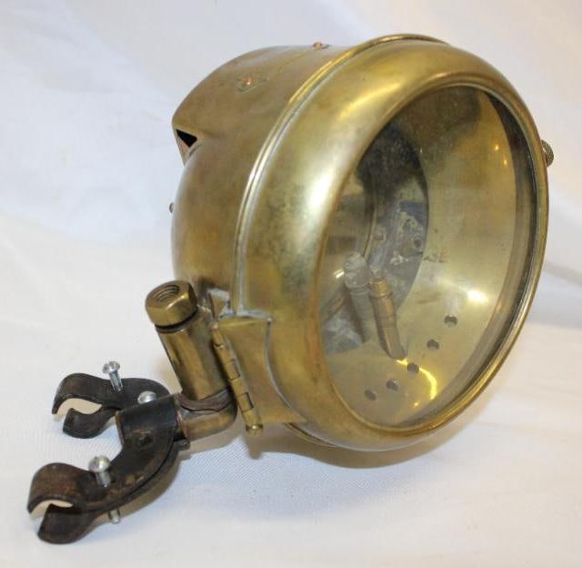 Brass Auteroche Automobile Cowl Light Mirror Combo (1 of 7)