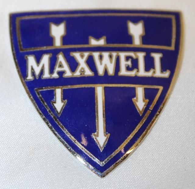 1922-1925 Maxwell Motor Car Co Radiator Emblem Badge (1 of 2)