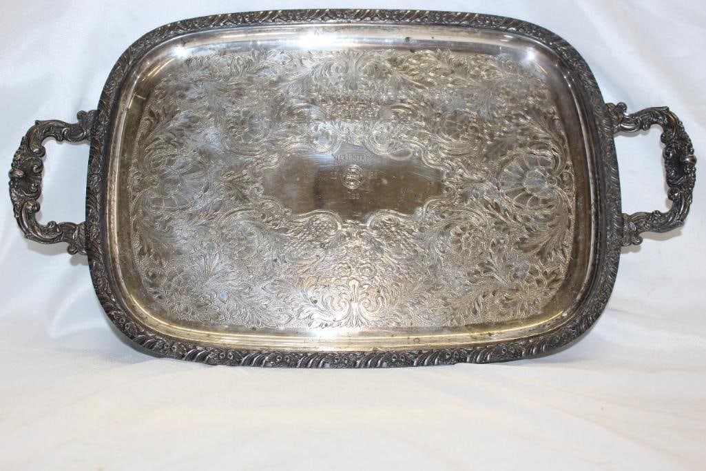 1959 Sportscar Club of America Marlboro Speedway Presidents Cup Race First Place Award Serving Tray (1 of 4)