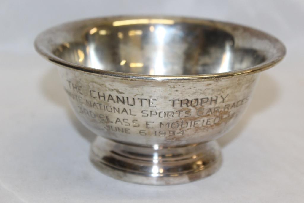1954 Chanute Race Trophy Bowl: 6" x 3", marked EPC