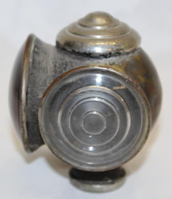 Early Automobile Divers Helmet Style Taillight (1 of 6)