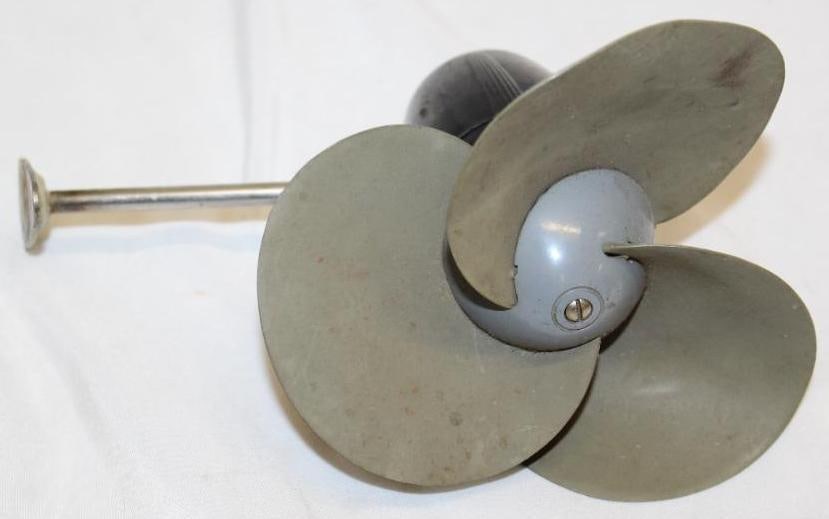 1930's-1940's Automobile Accessory Fan: 8.5" x 4.5" x 4.5"