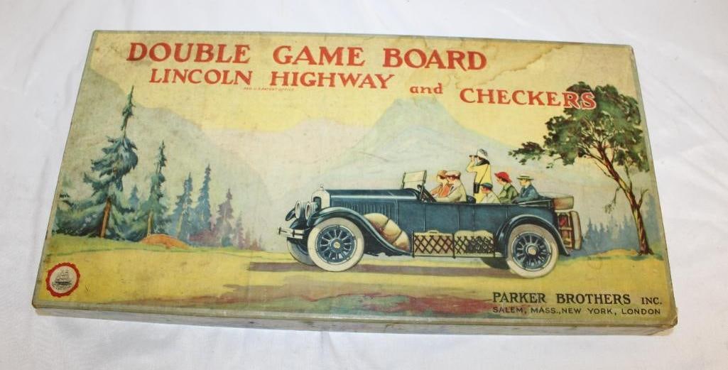Parker Bros Lincoln Highway Automobile Boardgame (1 of 7)